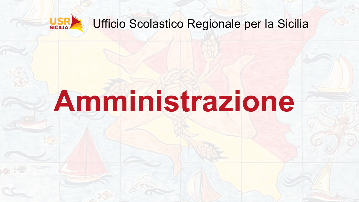 Albo dei rappresentanti  dell’Ufficio Scolastico Regionale per la Sicilia - aggiornamento