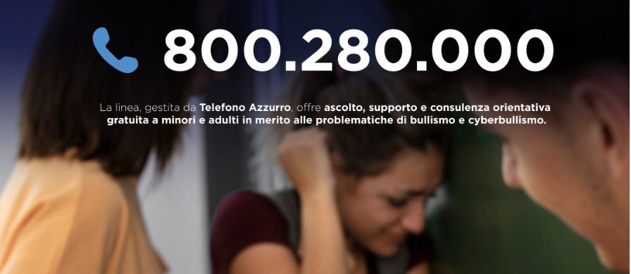 Bullismo e cyberbullismo, un numero verde e una chat per l’ascolto delle vittime: il progetto di Regione e USR Sicilia con Telefono Azzurro