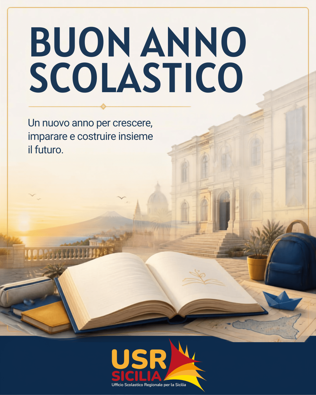 Messaggio del Direttore Generale Filippo Serra per l’avvio dell’anno scolastico 2026/2027